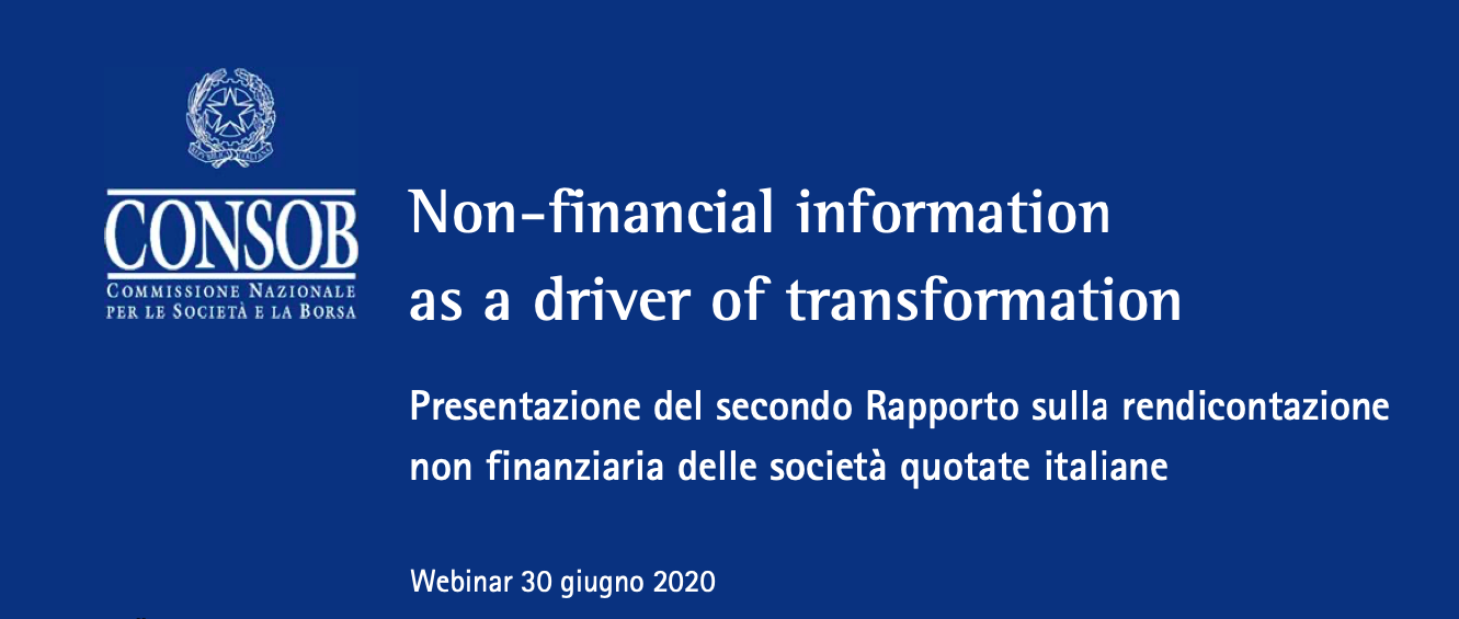 Non-financial information as a driver of transformation